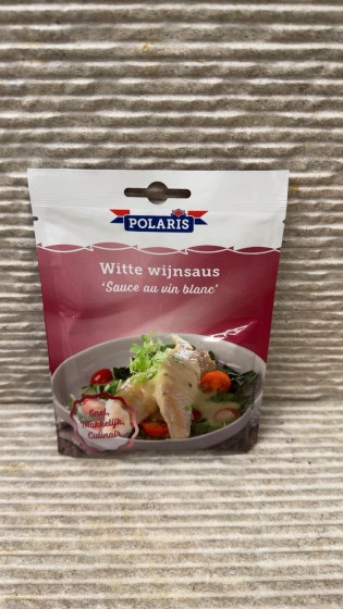 Witte wijn saus
